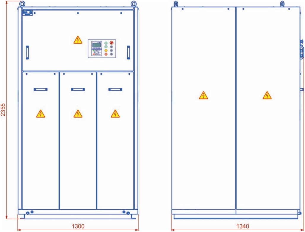 ГАБАРИТНЫЕ РАЗМЕРЫ УППВ 10 кВ