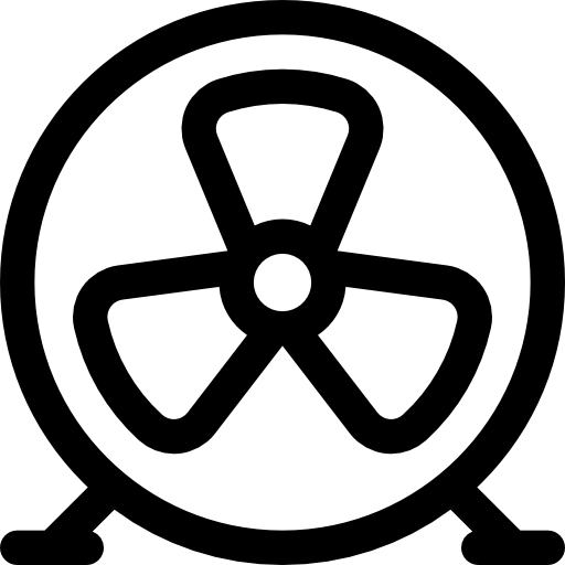 Применение в тягодутьевых механизмах котельных и систем вентиляции